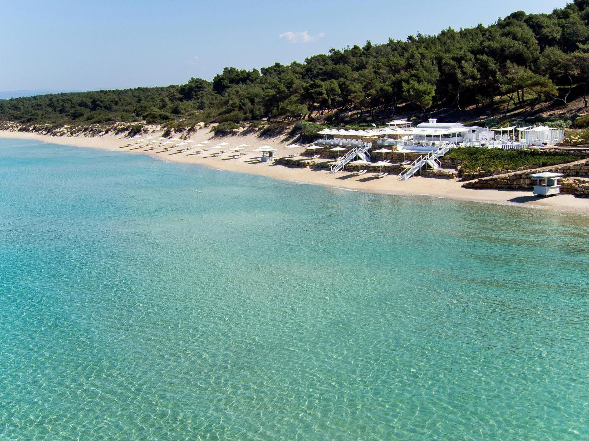 Sani Beach Esterno foto